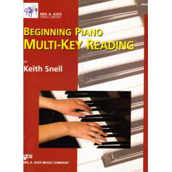 Beginning Piano Multi-Key Reading -Keith Snell