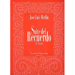 Suite del Recuerdo : for guitar - José Luis Merlin