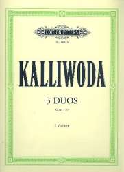 3 Duos op.179 : für 2 Violinen - Johann Wenzeslaus Kalliwoda