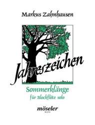 Sommerklänge : für Blockflöte - Markus Zahnhausen