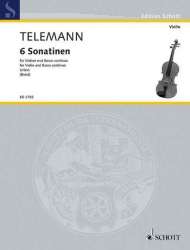 6 Sonatinen -Georg Philipp Telemann / Arr.Wolfgang Birtel