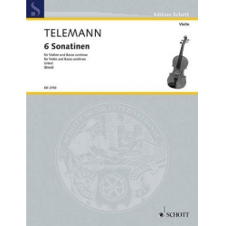 6 Sonatinen -Georg Philipp Telemann / Arr.Wolfgang Birtel