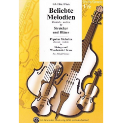 Beliebte Melodien Band 2 - Flöte / Flute 1+2 -Diverse / Arr.Alfred Pfortner