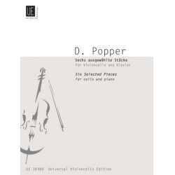 6 ausgewählte Stücke : für - David Popper