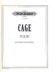 Four 5 : for 4 saxophones (SATB) - John Cage