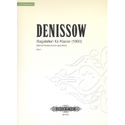 Bagatellen : für Klavier (1960) - Edison Denissow