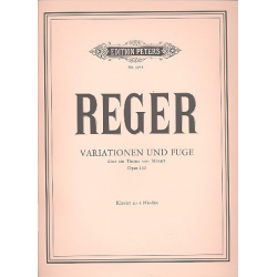 Mozart-Variationen op.132 : - Max Reger