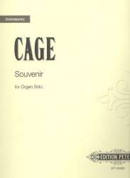 Souvenir : for organ (1983) Großformat - John Cage
