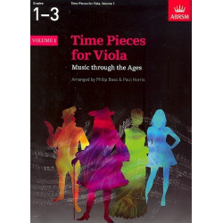 Time Pieces for Viola, Volume 1 - Paul Harris