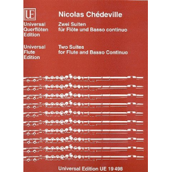 2 Suiten : für Flöte und Bc - Nicolas Chedeville
