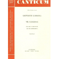 Canzona Nr.7 : - Giovanni Gabrieli