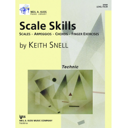 Piano Repertoire Technic: Scale Skills - Level 4