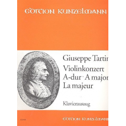 Konzert A-Dur für Violine und - Giuseppe Tartini