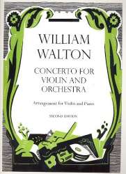 Concerto for violin and orchestra : - William Walton