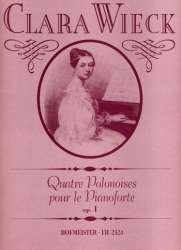 4 Polonaises op.1 : für Klavier - Clara Schumann