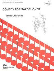 Comedy : for 4 saxophones (AATB) - James Christensen