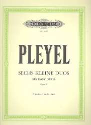 6 kleine Duos op.8 : - Ignaz Joseph Pleyel