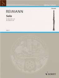 Solo für Klarinette in B - Aribert Reimann