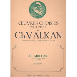 Le Grillon op.60 bis : pour piano - Charles Henri Valentin Alkan