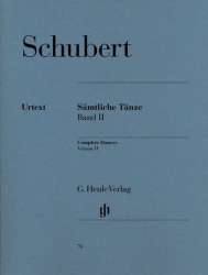Sämtliche Tänze : Für Klavier Band 2 - Franz Schubert