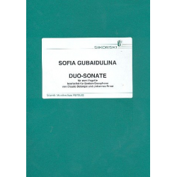 Duo-Sonate : für 2 Baritonsaxophone - Sofia Gubaidulina