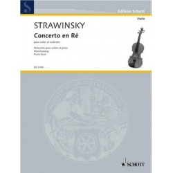 Concerto en Ré für Violine - Igor Strawinsky