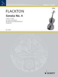 Sonate c-Moll Nr.4 : für Viola - William Flackton
