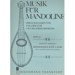 Mandolinensuite G-Dur : für - Hermann Ambrosius