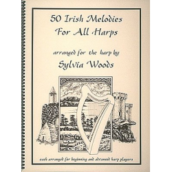 50 Irish Melodies for All Harps - Sylvia Woods