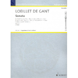 Sonate g-Moll op.3,3 : für - Jean Baptiste Loeillet de Gant