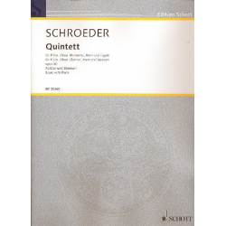 Quintett op.50 : für Flöte, Oboe, - Hermann Schroeder