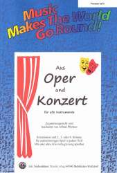Aus Oper und Konzert - Stimme 1+3+4 in Bb - Posaune / Tenorhorn / Bariton -Alfred Pfortner