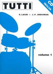 Tutti (+CD) : for drums - Jacques-Francois Juskowiak