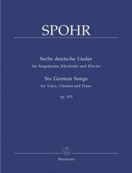 6 deutsche Lieder op.103 : - Louis Spohr