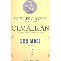 Les Mois op.74 Suite No.3 : pour piano - Charles Henri Valentin Alkan