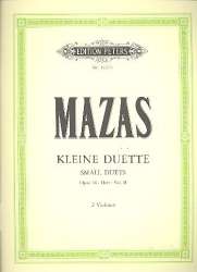 12 kleine Duette op.38 Band 2 : - Jacques Mazas