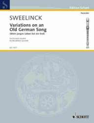 VARIATIONS ON AN OLD GERMAN SONG - Jan Pieterszoon Sweelinck