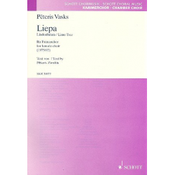 Liepa : für Frauenchor a cappella - Peteris Vasks