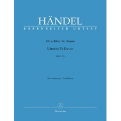 Te Deum laudamus HWV278 : für - Georg Friedrich Händel (George Frederic Handel)