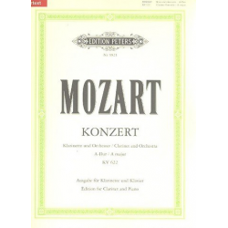 Konzert A-Dur KV622 für Klarinette - Wolfgang Amadeus Mozart