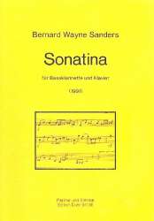 Sonatina : für Bassklarinette und Klavier - Bernard Wayne Sanders