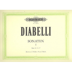 Sonaten op.32, op.33 und op.37 - Anton Diabelli / Arr. Martin Alfred Frey