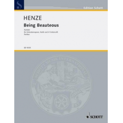 BEING BEAUTEOUS : KANTATE FUER KO- - Hans Werner Henze