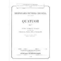 Quartett D-Dur op.7 : für - Bernhard Henrik Crusell