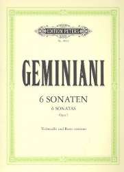 6 Sonaten op.5 : für - Francesco Geminiani