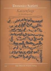 Katzenfuge : für 4 Blockflöten (SATB) - Domenico Scarlatti