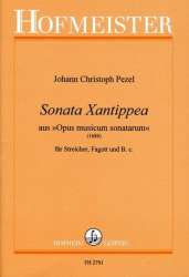 Sonata xantippea : für Fagott, Streicher und Bc - Johann Christoph Pezel