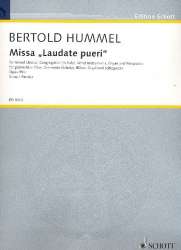 Missa laudate pueri op.98b : für - Bertold Hummel