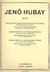 Variationen über ein ungarisches - Jenö Hubay