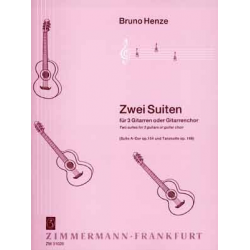 2 Suiten op.154 und op.168 : - Bruno Henze